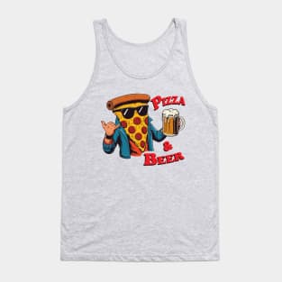 Pizza & Beer Tank Top